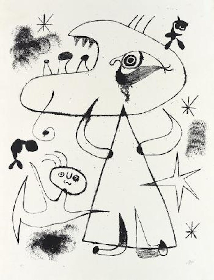 Barcelona, XXV by Joan Miró