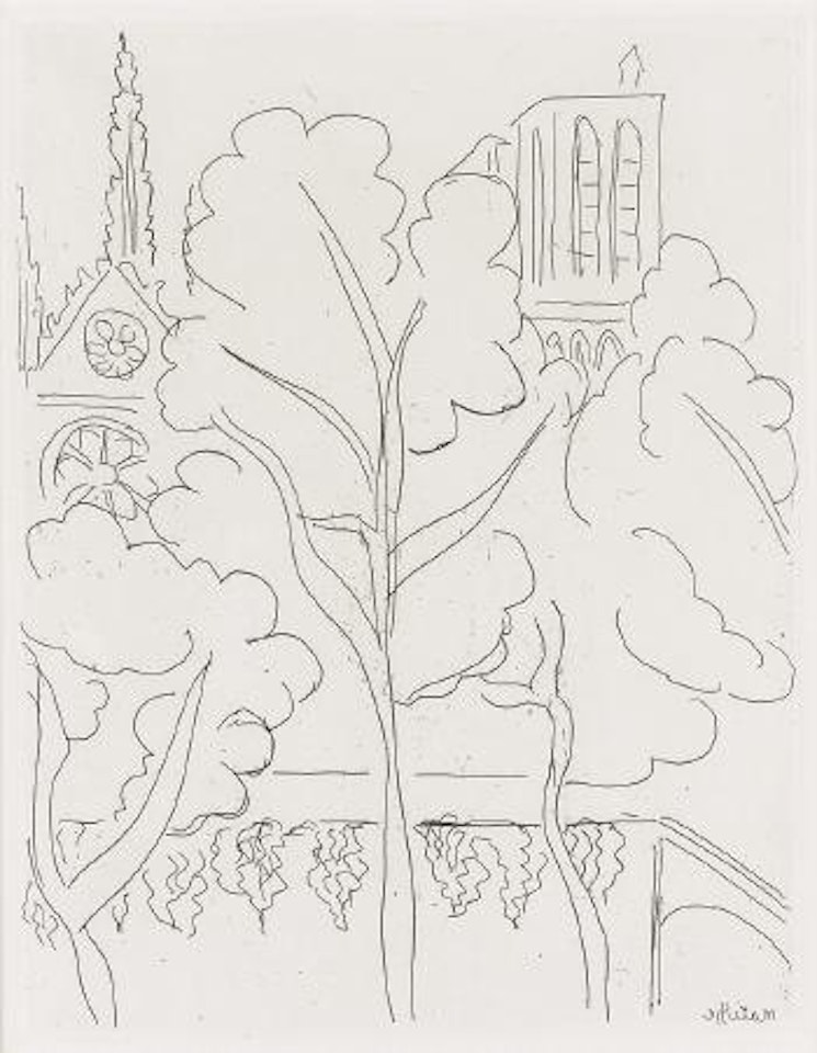 La Cité--Notre Dame by Henri Matisse