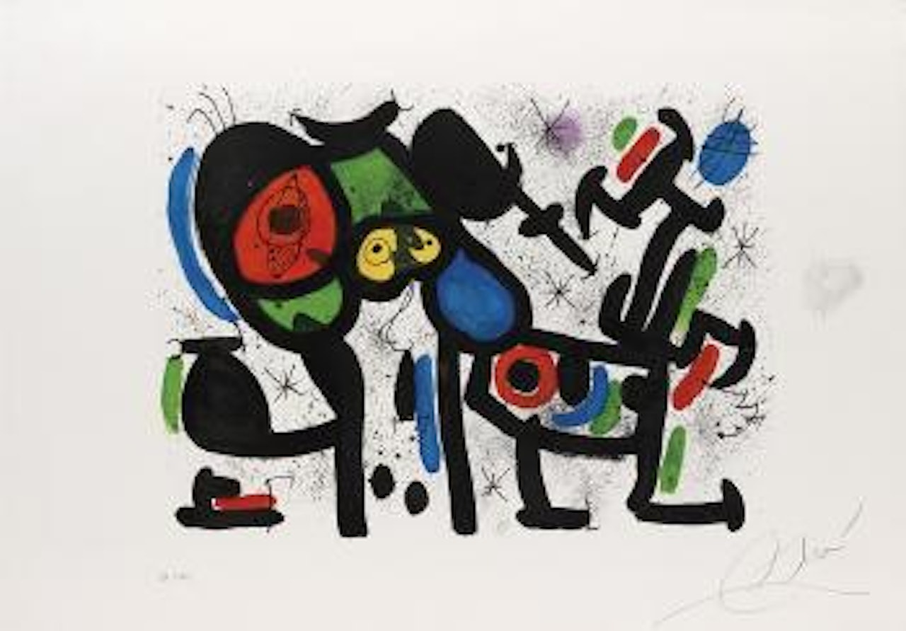 Magie Blache II by Joan Miró