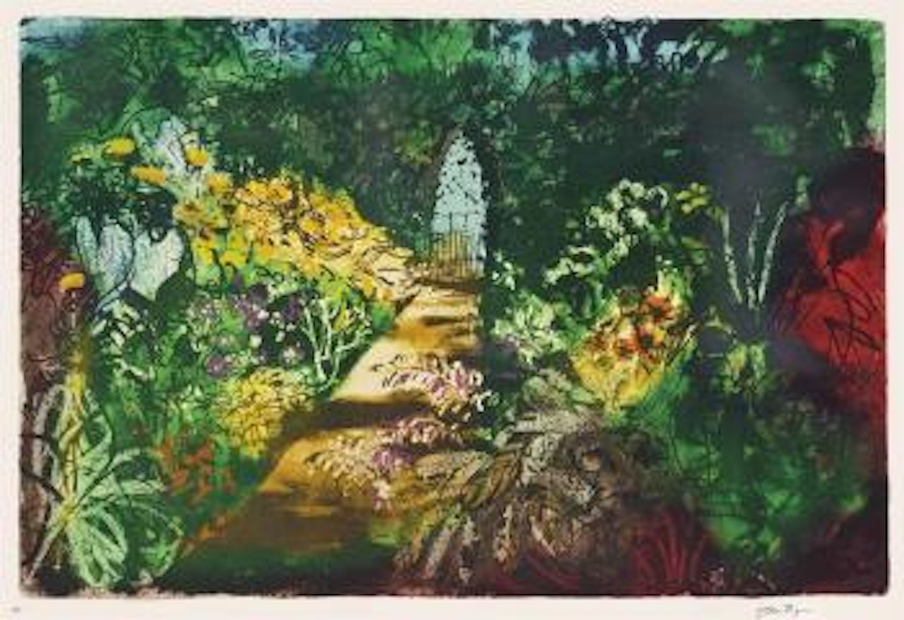 Summer Garden, Fawley Bottom (Levinson 369) by John Piper