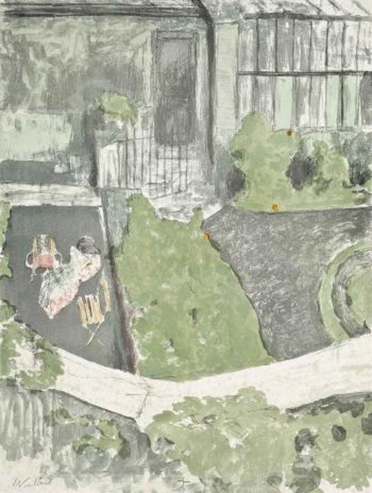 Le Jardin devant l'Atelier (Roger-Marx 45) by Édouard Vuillard