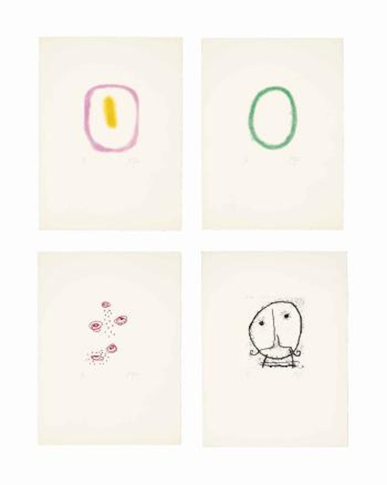 La Bague d'Aurore: one plate (Dupin 138; see Cramer Books 45) by Joan Miró