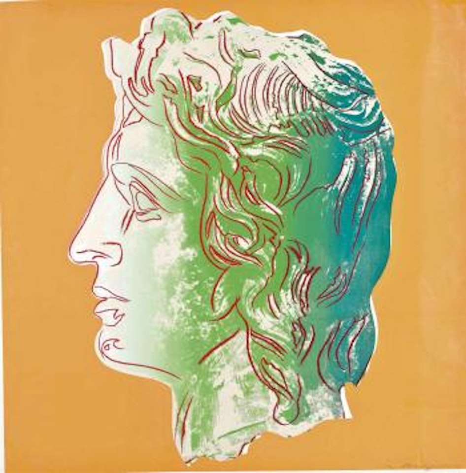 Alexander the Great: one plate (see Feldman & Schelmann II 291-292) by Andy Warhol