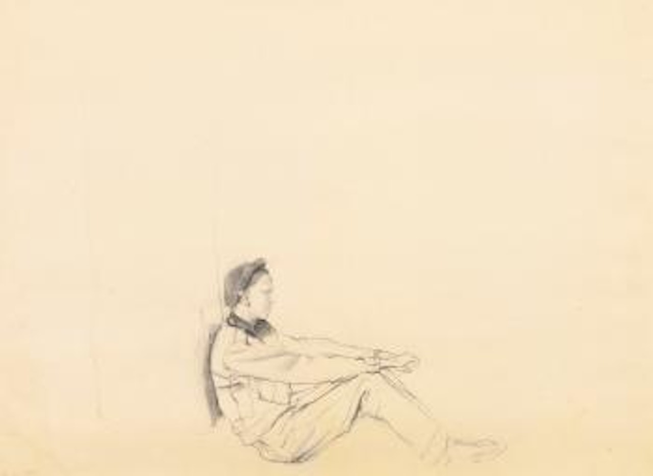 Allen (Oodie) Lynch by Andrew Wyeth