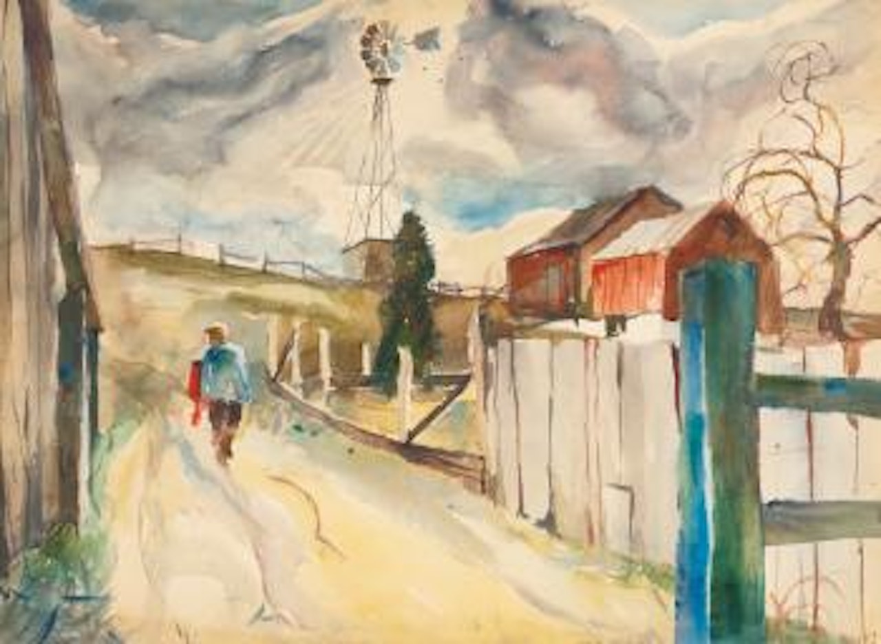 Windmill by Andrew Wyeth