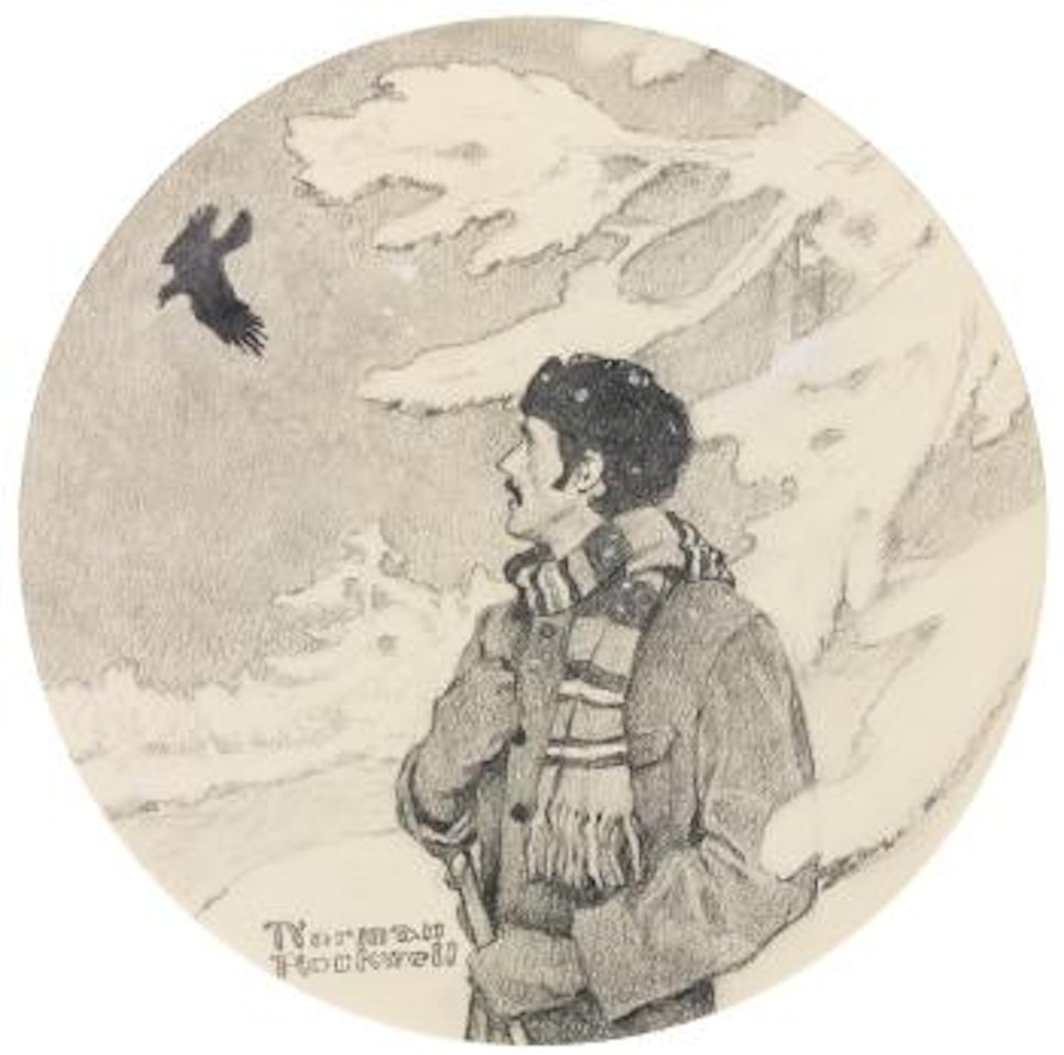 Dust of Snow by Norman Rockwell