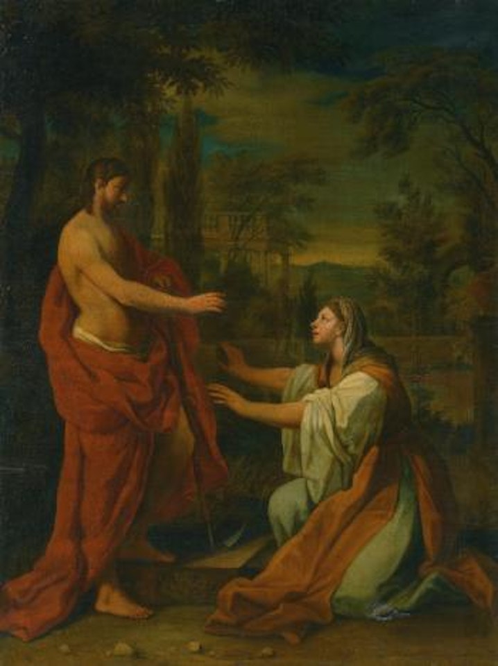Noli me tangere by Roman School