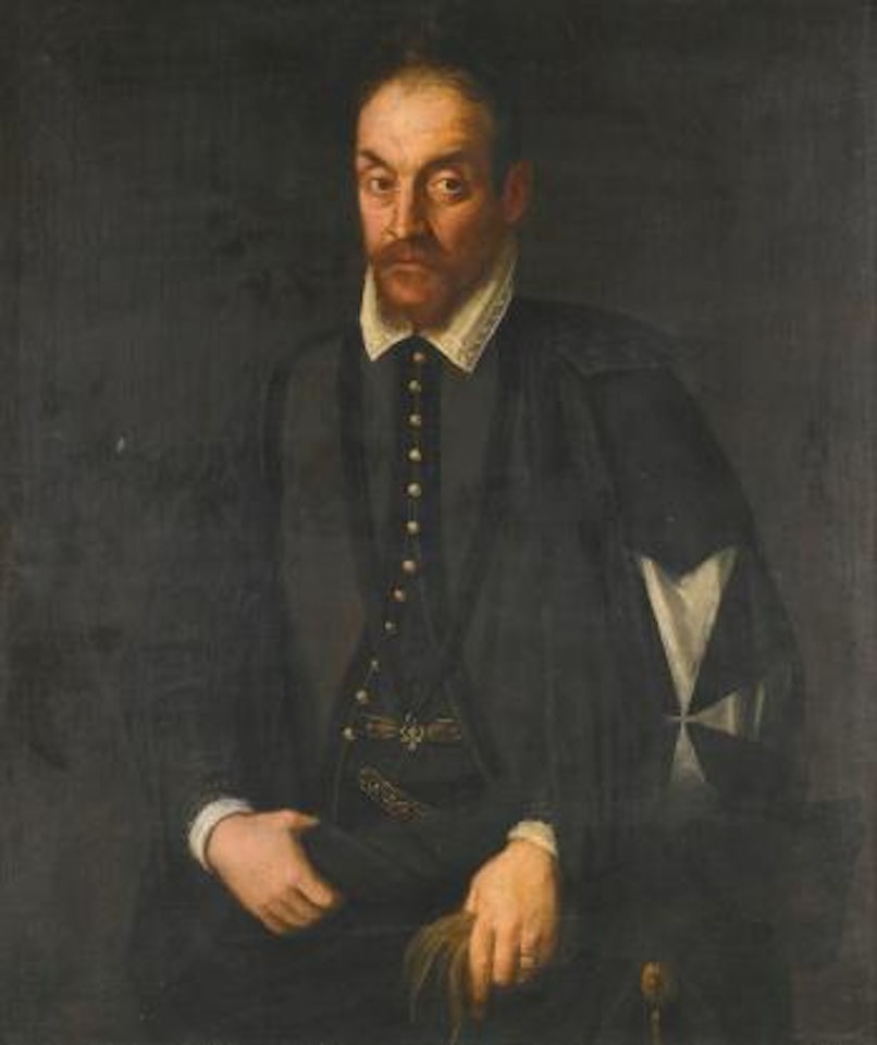 Portrait of a knight hospitaller of the sovereign order of St. John by Roman School
