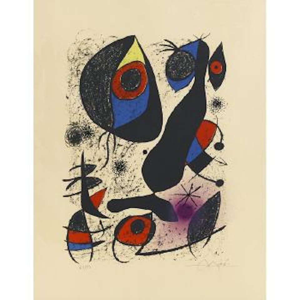Miró Al'Encre (M. 837; C. bk. 161) by Joan Miró