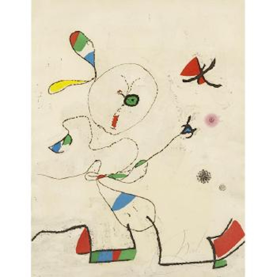 La Chasse aux Papillons (D. 743) by Joan Miró