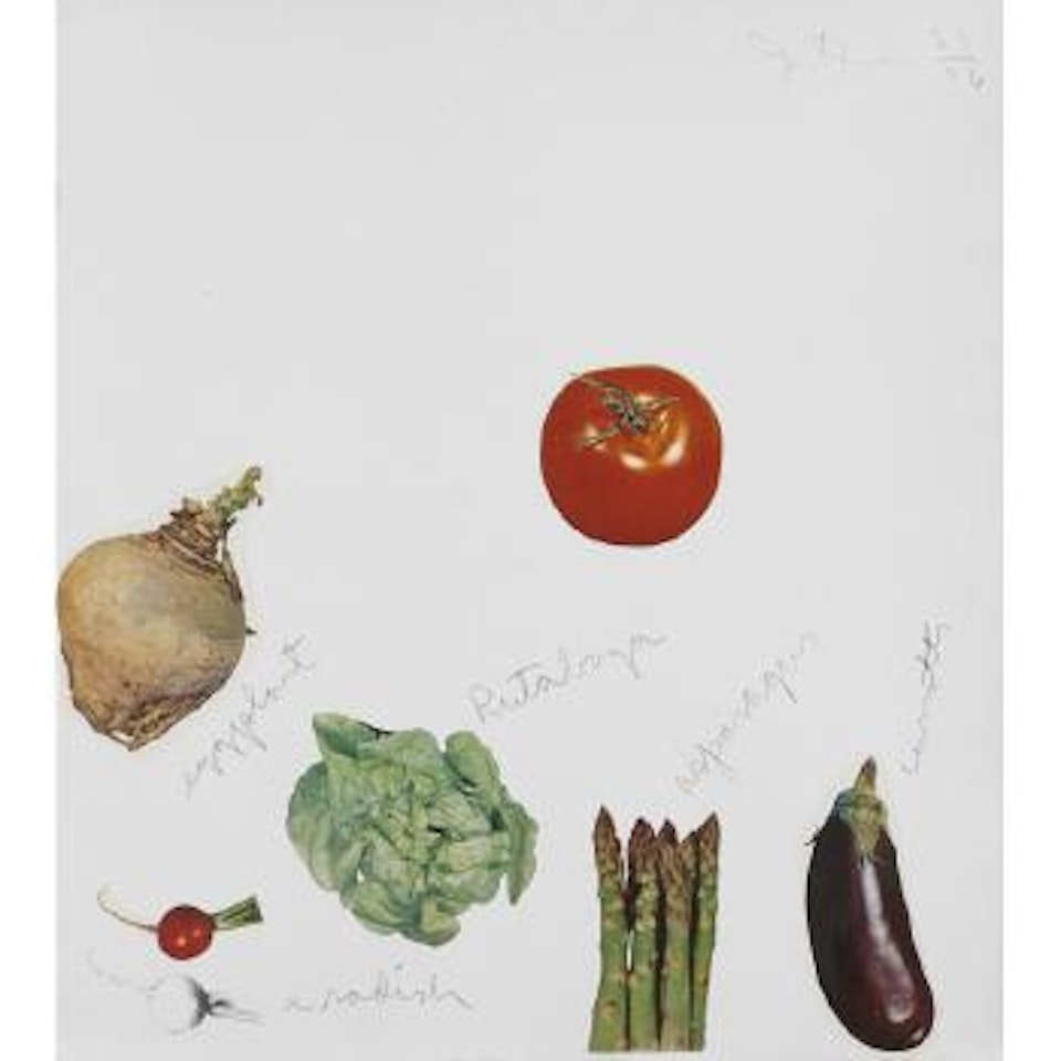Vegetables (M. 66 a-f) by Jim Dine