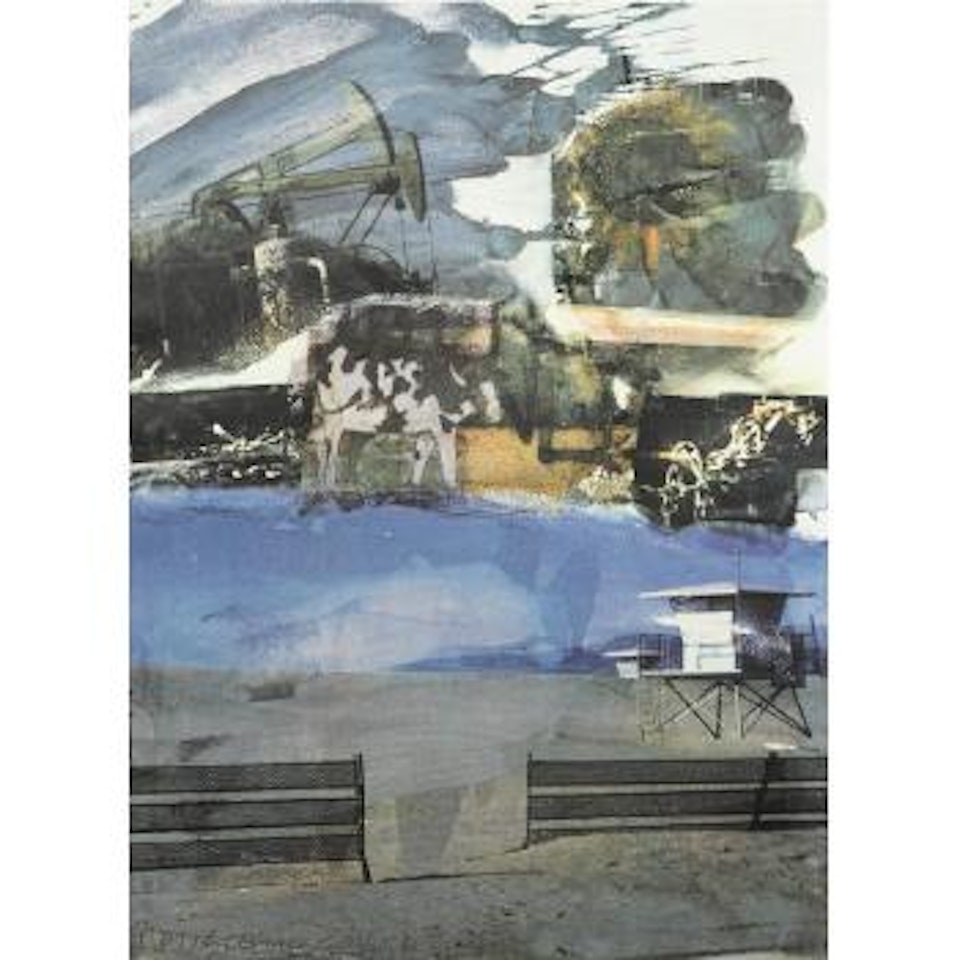 L.A. Uncovered #5 (G. 1731) by Robert Rauschenberg