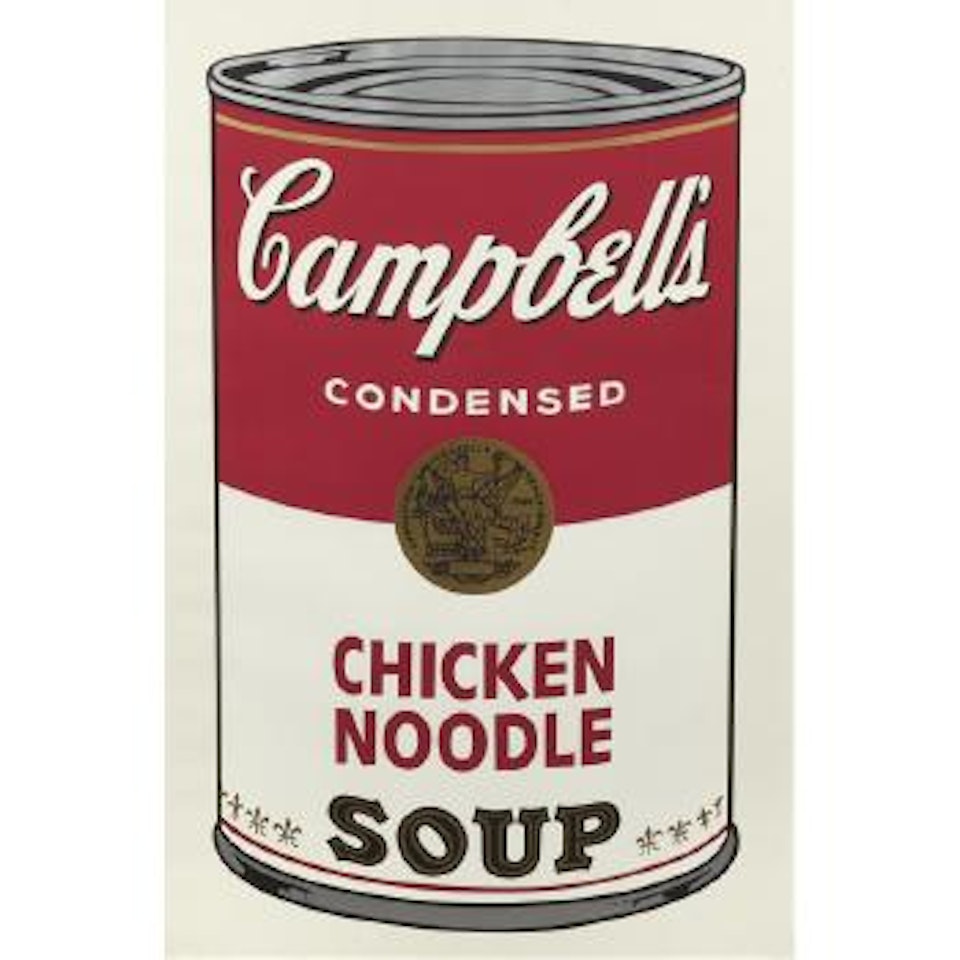 Chicken Noodle, from Campbell's Soup I (F./S. II.45) by Andy Warhol