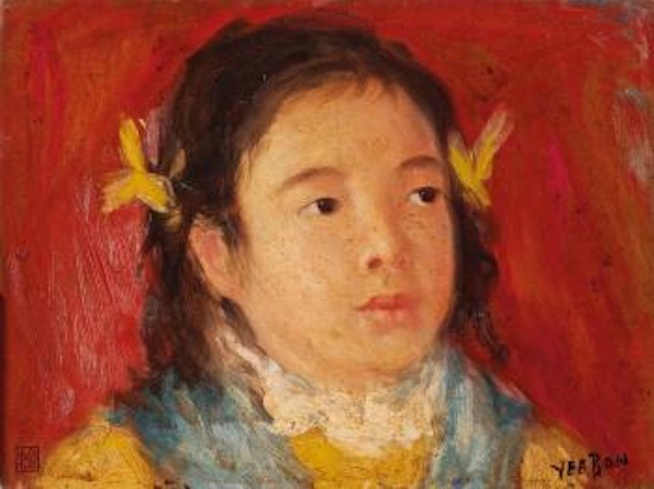 Portrait of Artist's Daughter by Yee Bon