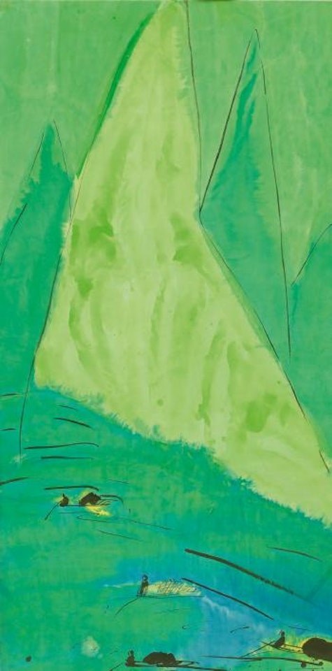 Landscape by Walasse Ting