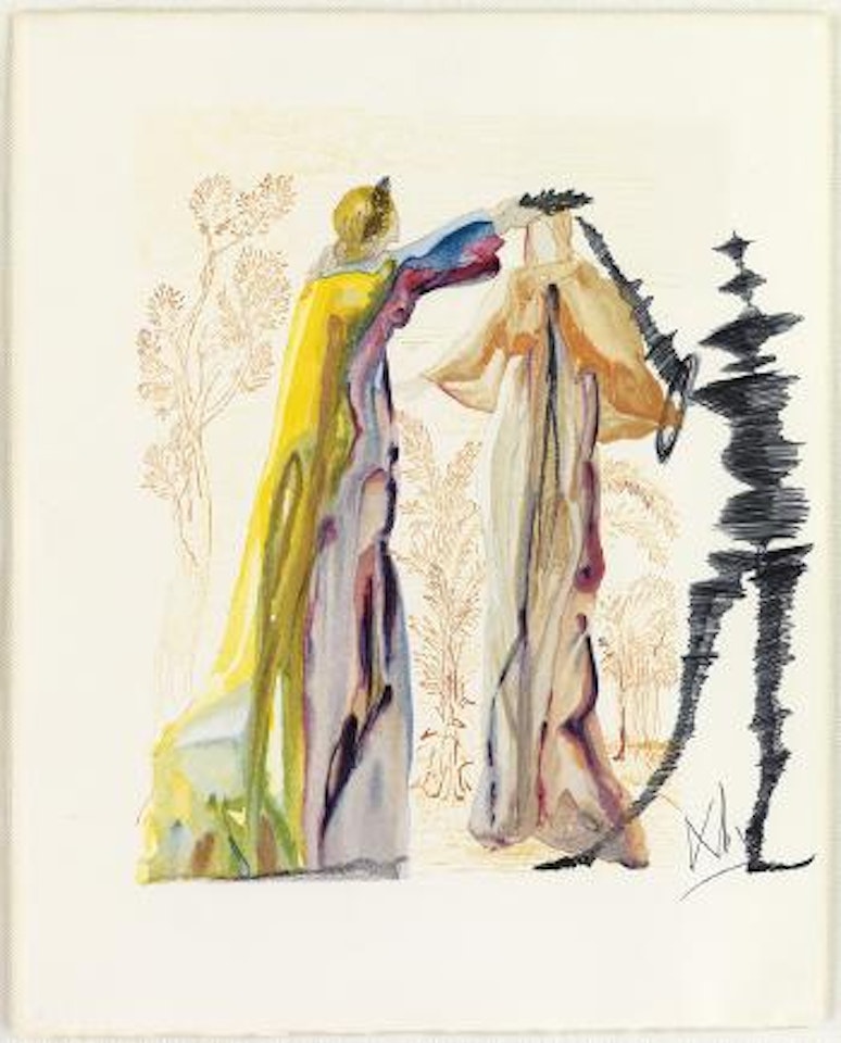 A l'Empyrée by Salvador Dali