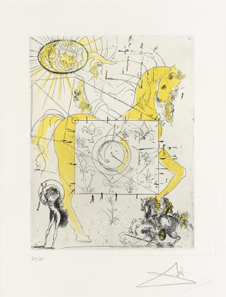 Cheval Royal by Salvador Dali