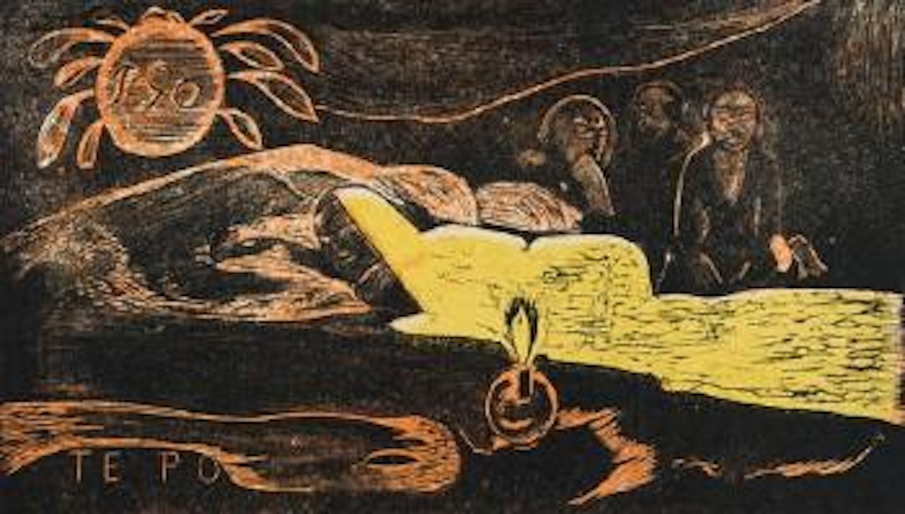 Te po (la grande nuit) by After Paul Gauguin
