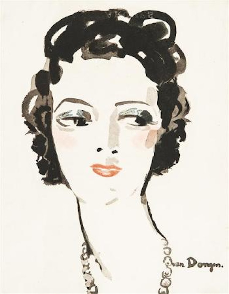 Jeune femme, 24 juin by Kees van Dongen