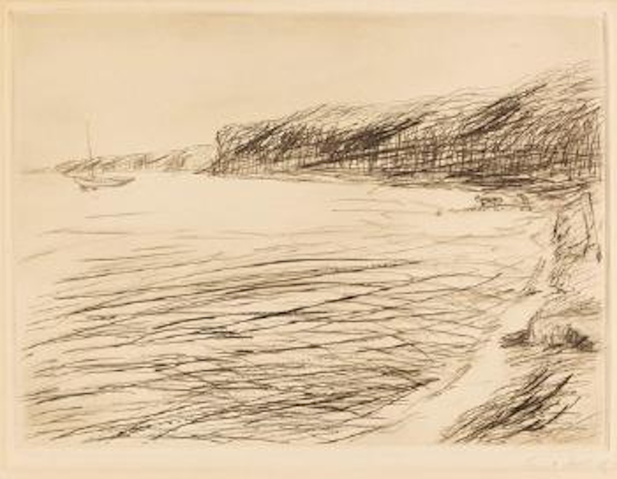 Ostseeküste by Emil Nolde