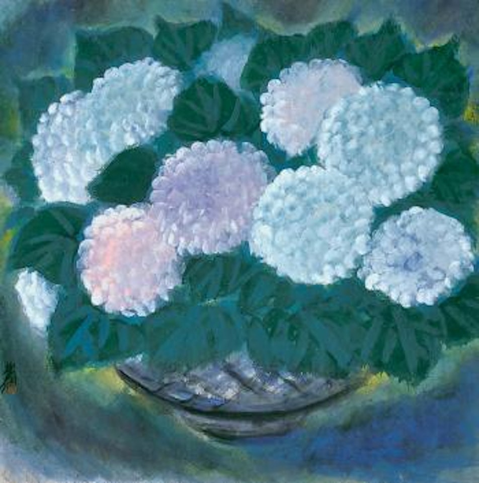 Guelder Rose by Lin Fengmian