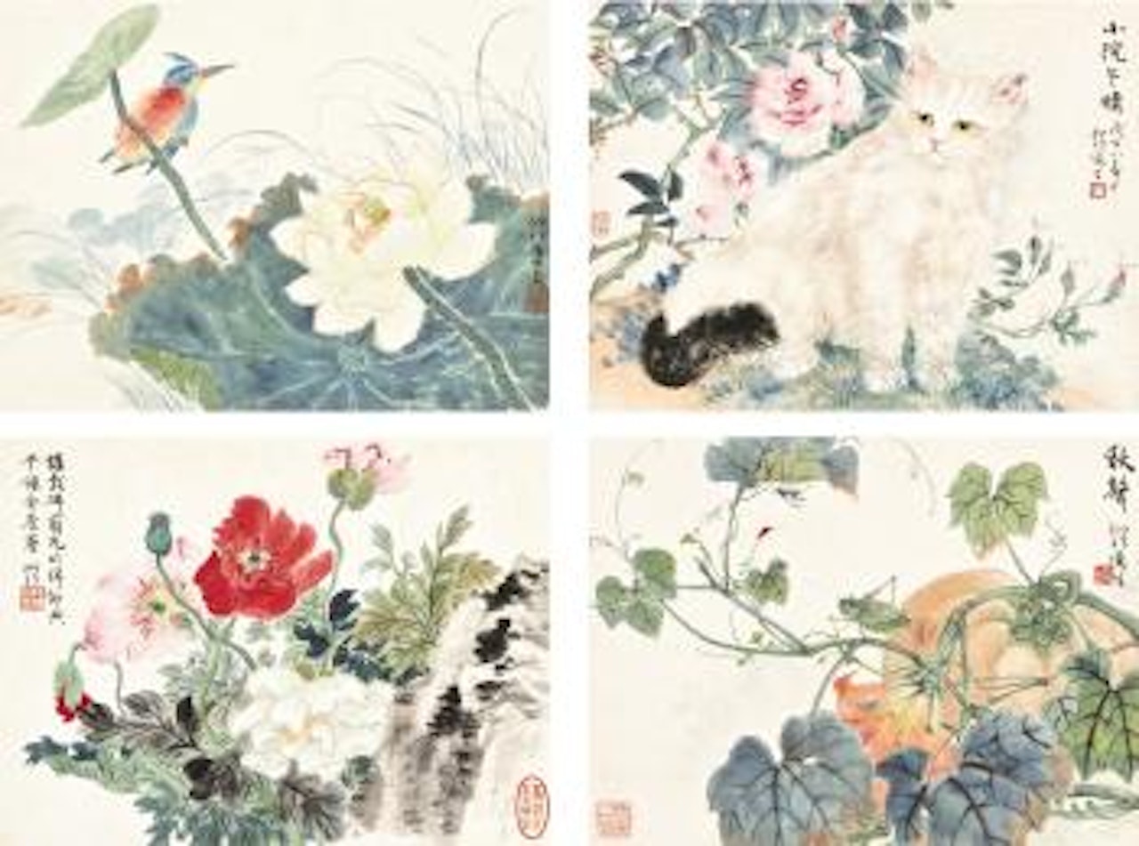 Vitality of Four Seasons by Lu Yifei