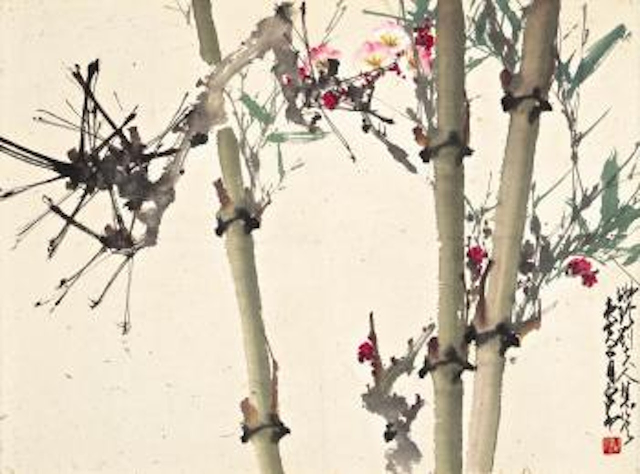 Three Friends of Winter by Zhao Shao'ang