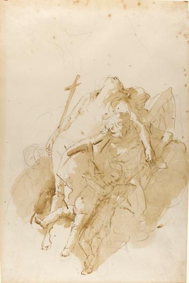 The assumption of Mary Magdalene by Giovanni Battista Tiepolo