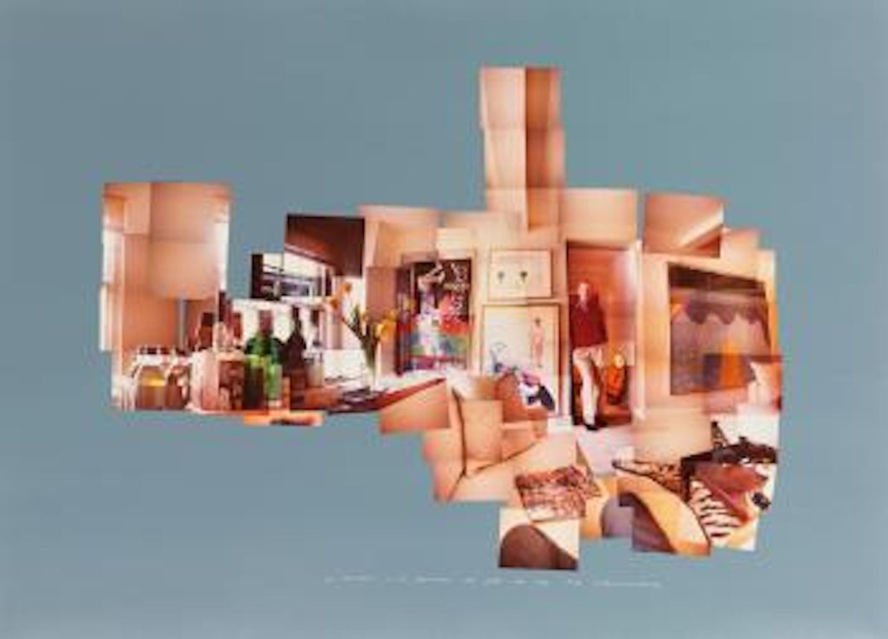 Joe Macdonald in his Apartment, New York, Dec 1982 by David Hockney