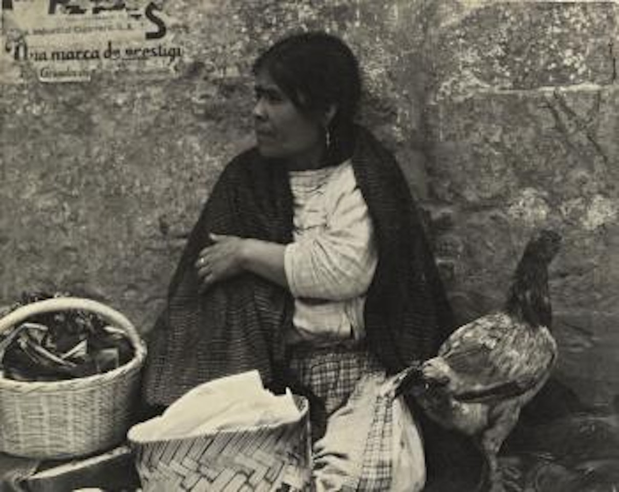 Woman and Hen, Tenancingo, Mexico by Paul Strand