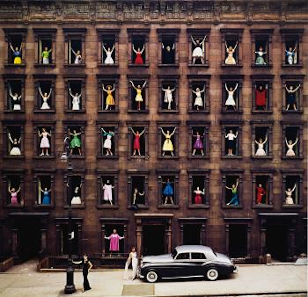 Girls in the windows, New York City by Ormond Gigli