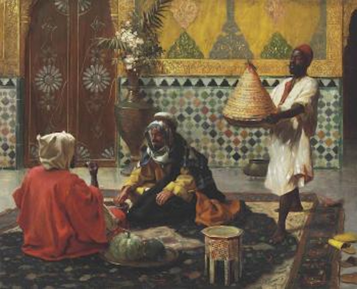 An Afternoon Discussion by Rudolf Ernst