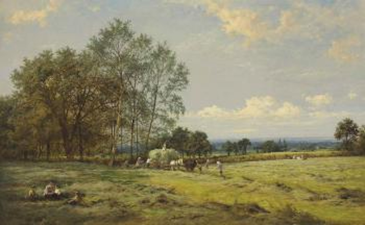 Haymakers by Benjamin Williams Leader