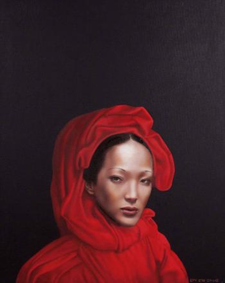 Woman in Red by Lui Liu