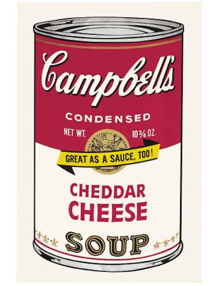 Cheddar Cheese, from Campbell's Soup II- (F & S II63) by Andy Warhol