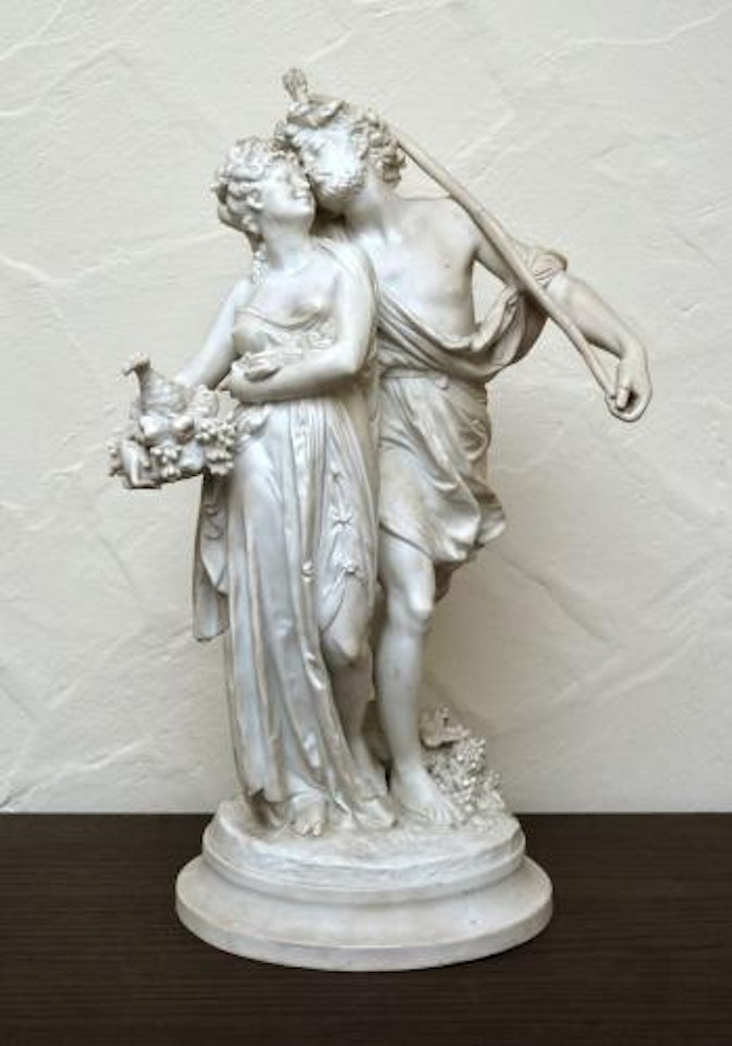 Allégorie de l'abondance by Albert-Ernest Carrier-Belleuse