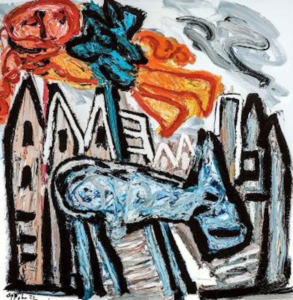 La ville by Karel Appel