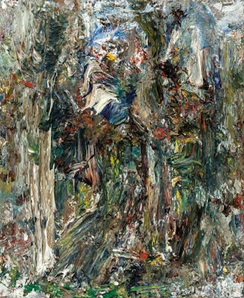 Poirier (sous-bois) by Eugène Leroy