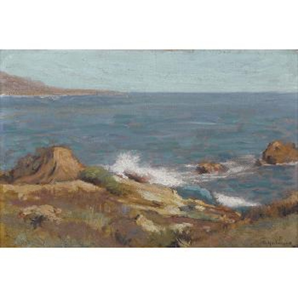 Laguna beach by Granville Redmond