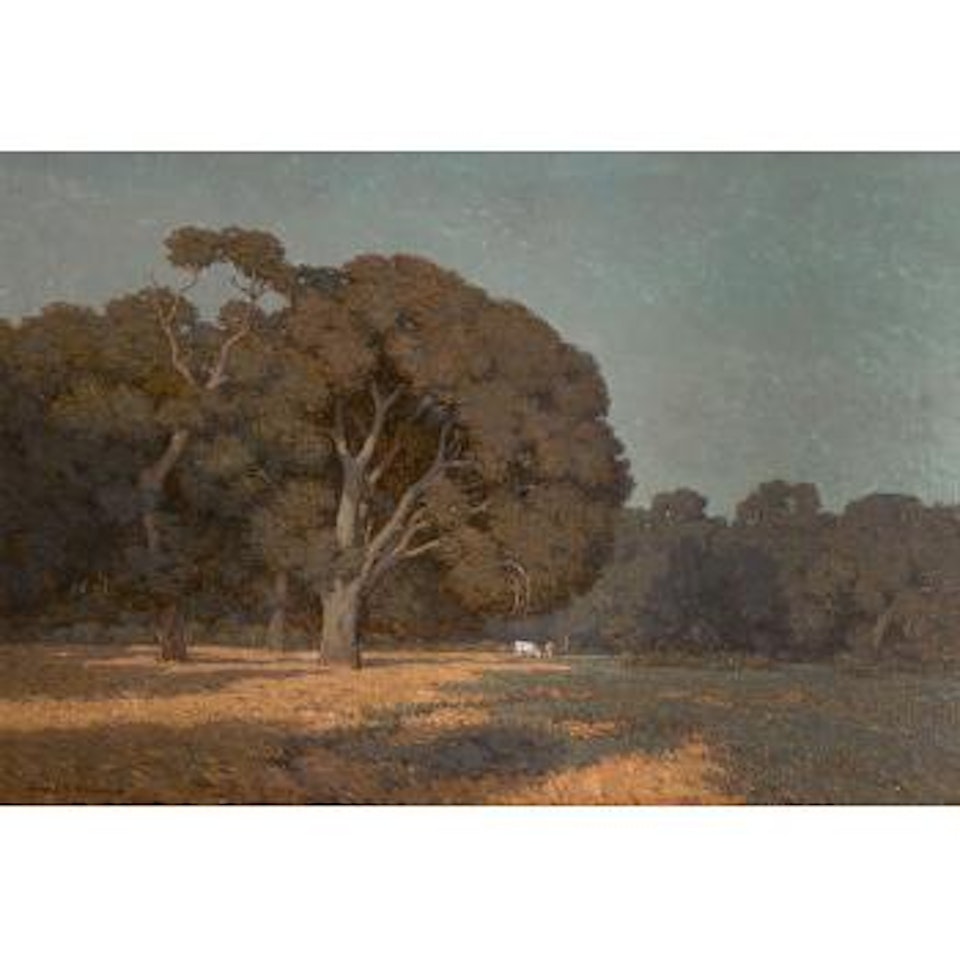 In the afternoon, Menlo Park, California, 1911 by Granville Redmond
