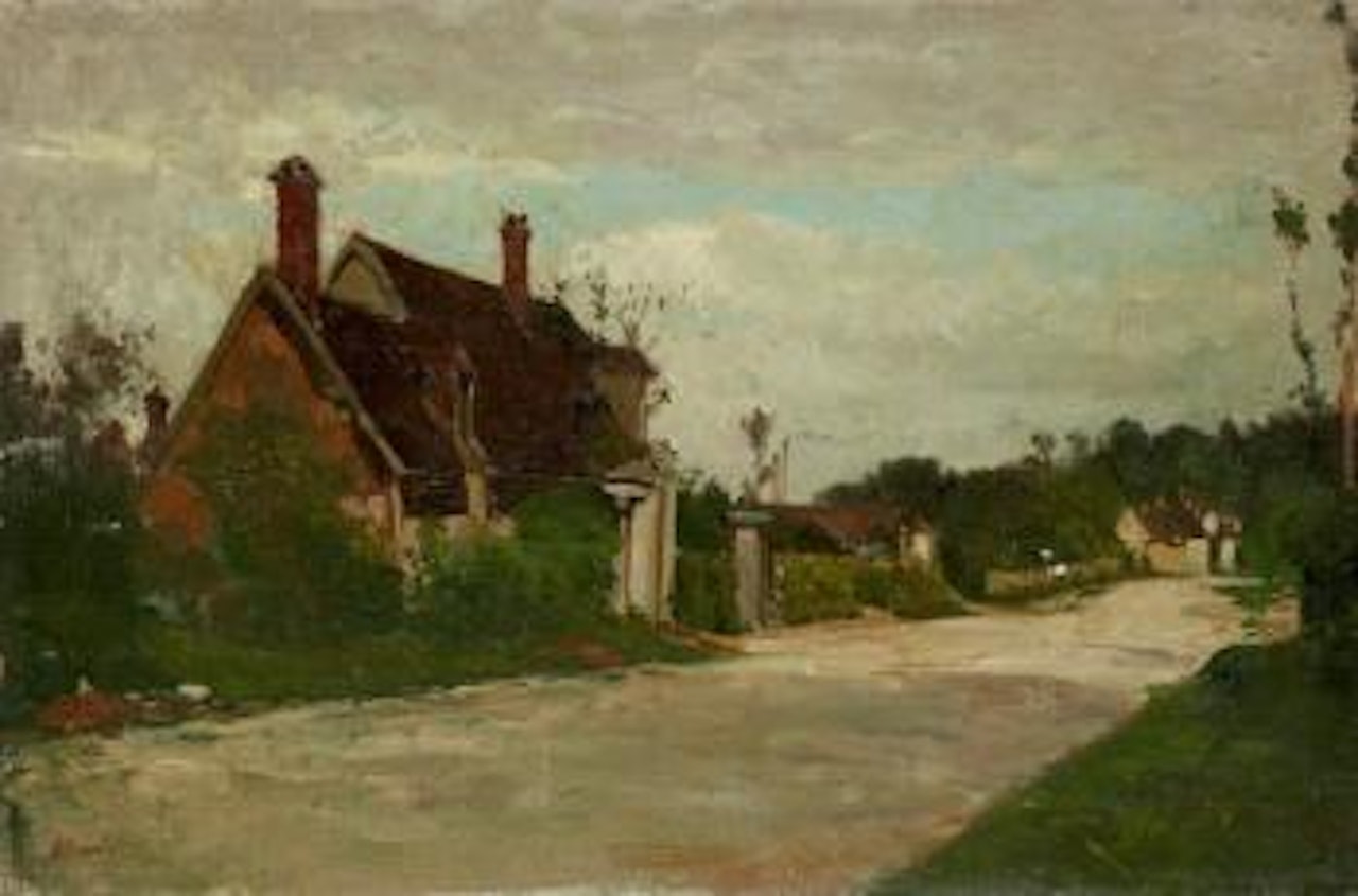 Le village by Germain-Fabius Brest