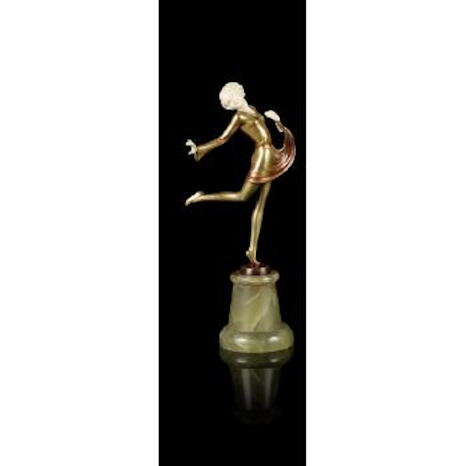 A Dancing Girl by Josef Lorenzl