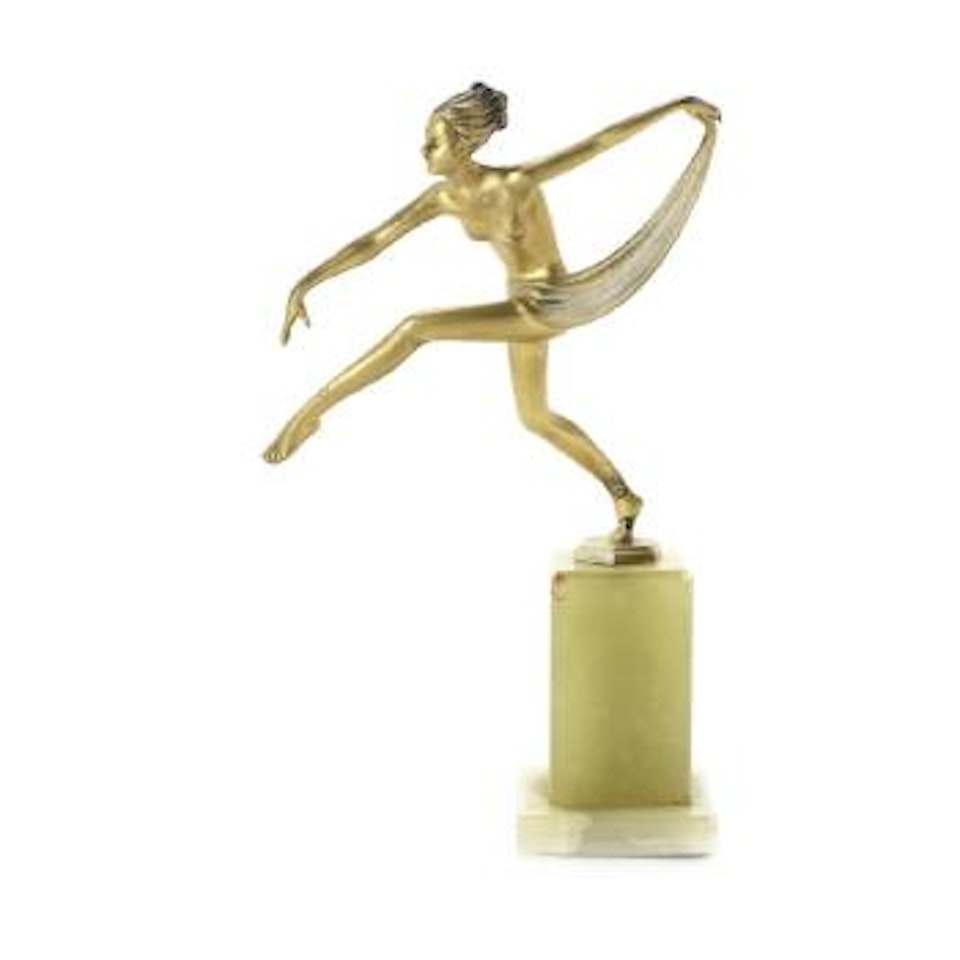 A Dancing Girl by Josef Lorenzl