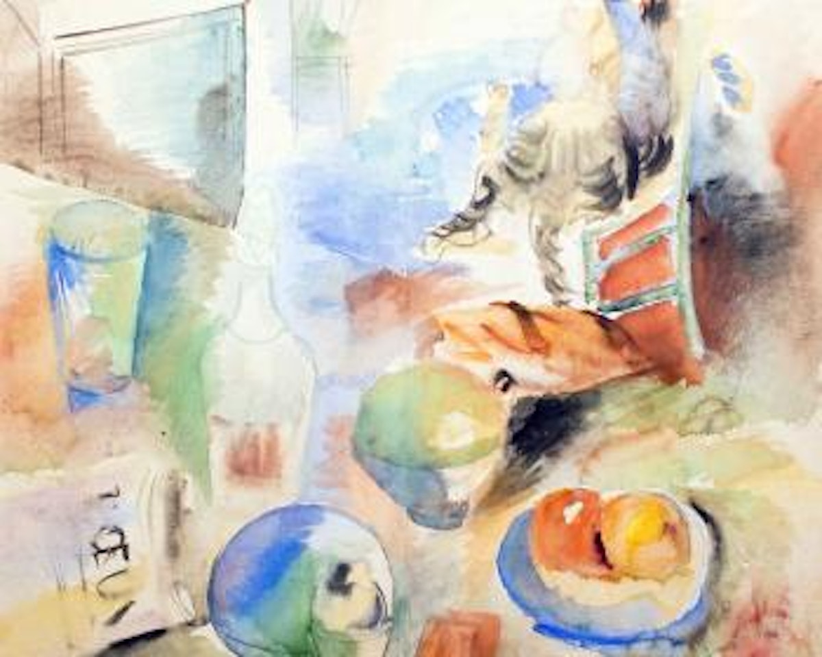 Untitled Still Life with Fruit by Jean Dufy