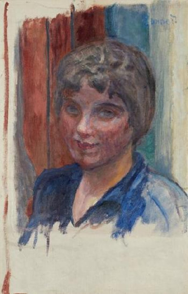 Portrait de jeune femme (Lucienne Dupuy de Frenelle) by Pierre Bonnard