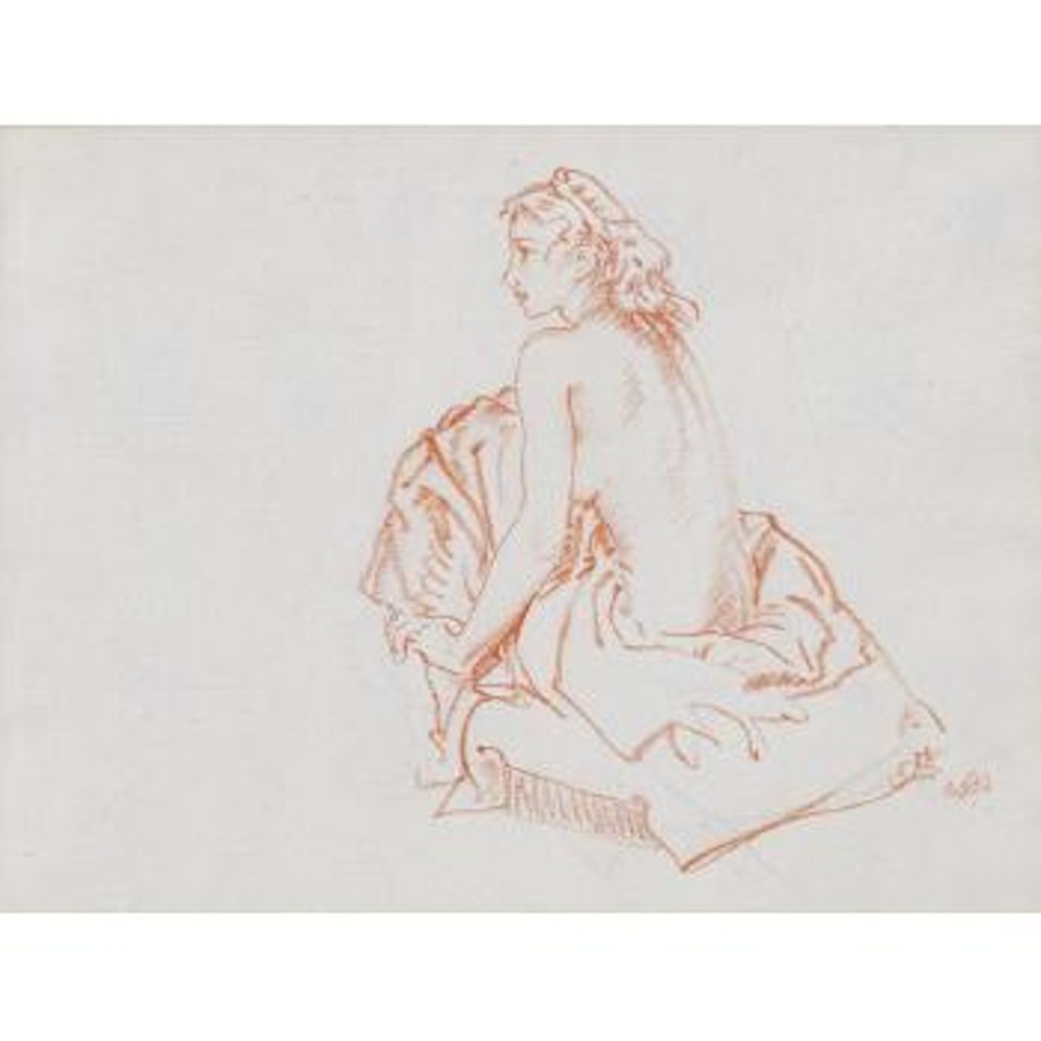 Seated Nude by William Russell Flint