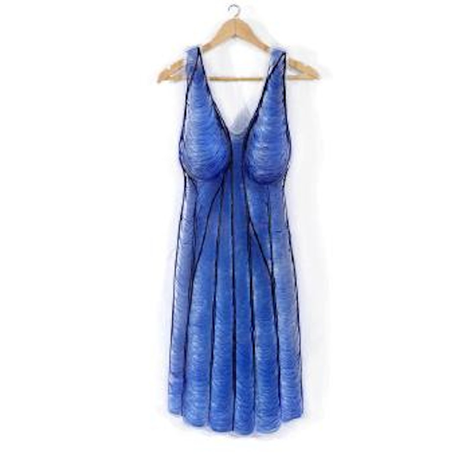 Blue dress by Pavlos Dionyssopoulos