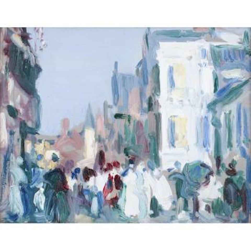Paris Plage by John Duncan Fergusson