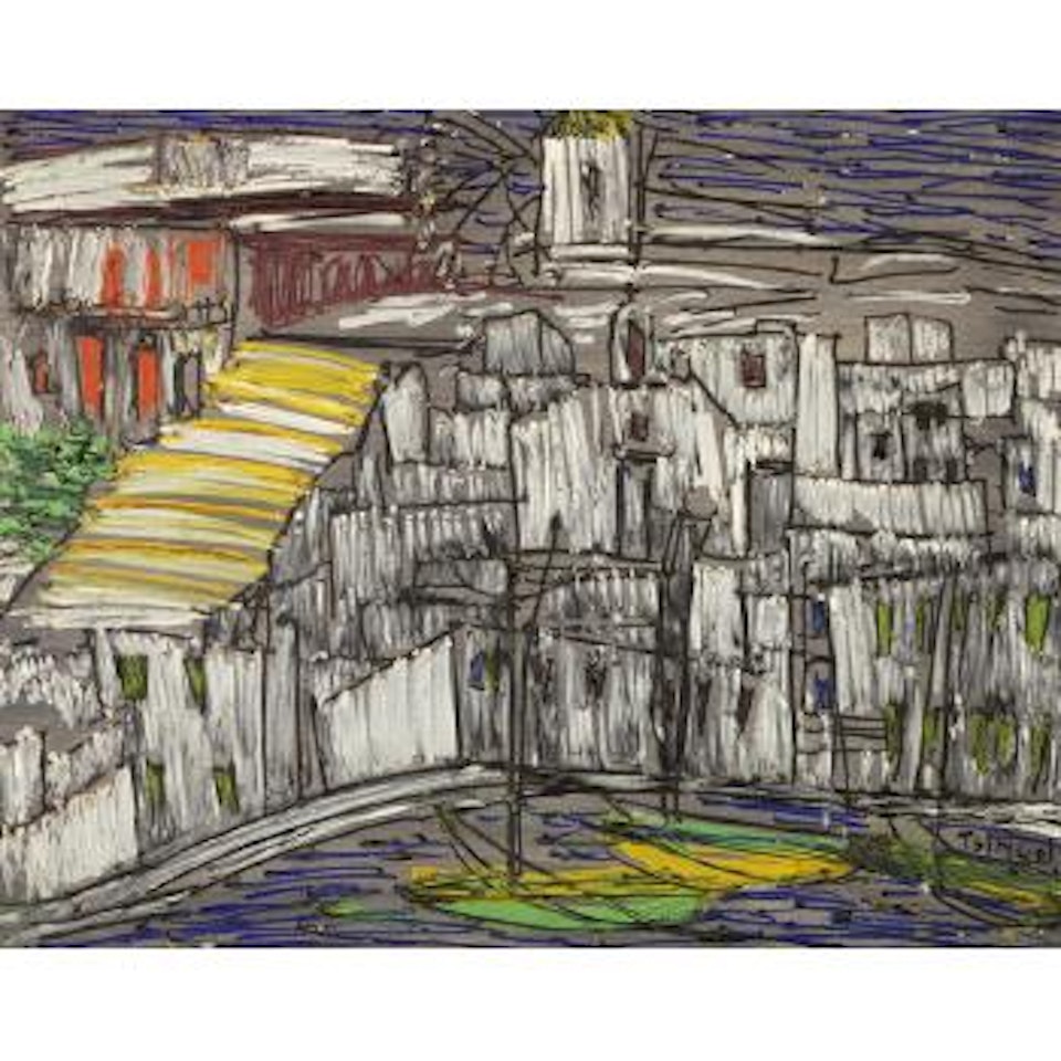 The harbour of Mykonos by Thanos Tsingos