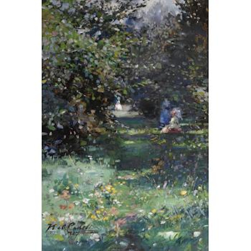 Summer Garden by Francis Campbell Boileau Cadell